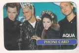 bnk card Cartele telefonice - muzica - Aqua