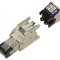 Mufă RJ45 Cat6a Ecranat 8p8c &Oslash;5,8-9mm
