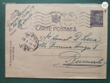 Carte postala Romania Regala , corespondenta avocateasca, Circulata, Printata