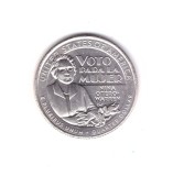 Moneda SUA 25 centi/quarter dollar 2022 D Nina Otero-Warren, stare foarte buna, cu luciu