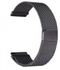 Curea tip Milanese Loop compatibila cu Fossil Q Founder, Telescoape QR, 22mm, Negru, Size S, Very Dream