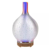 Difuzor de arome cu lumina de noapte LED si aromaterapie, 7 culori, Gonga&reg; Multicolor