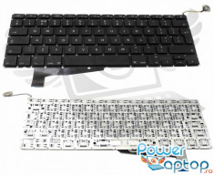 Tastatura Laptop Apple MacBook Pro A1286 2008 layout UK fara rama enter mare foto