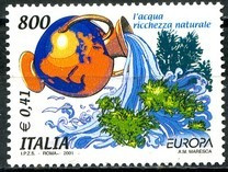 Italia 2001 - Europa-cept 1v.neuzat,perfecta stare(z) foto