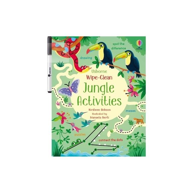 Wipe-Clean Jungle Activities
