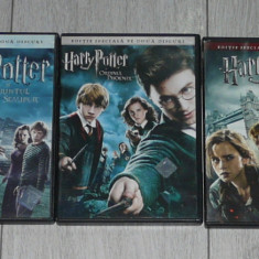 Dvd Harry Potter 3 volume la 50 lei,subtitrare romana,film