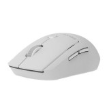Mouse bluetooth si wireless Delux M520DB alb