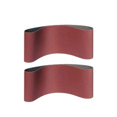 Set 2 benzi slefuire, granulatie 80, 76x457mm foto