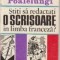 Stiti sa redactati o scrisoare in limba franceza? (Goldis-Poalelungi)