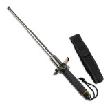 Baston telescopic cu buton si ciocan DEPOX&reg;, husa inclsa, 24-67 cm