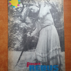 revista flacara rebus 15 august 1982 - total necompletata,cenaclul flacara