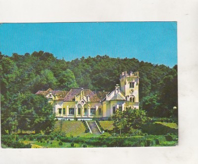 bnk cp Gheghie - Sanatoriul - circulata - marca fixa foto