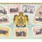 4416 - King CAROL I Stema Regala, Royalty Stamps Romania - old postcard - unused