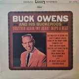 Vinil LP # "Japan Press" Buck Owens And His Buckeroos &ndash; Together Again / My Heart Skips A Beat RED LP ( DISC ROSU) CP-7173 (VG)