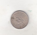 bnk mnd Guernsey 5 pence 1968 , flora