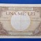 1000 lei 1939 seria E.1278 0057 , stare bună