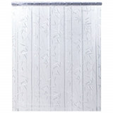 vidaXL Folie fereastră mată, model bambus, 45x500 cm, PVC