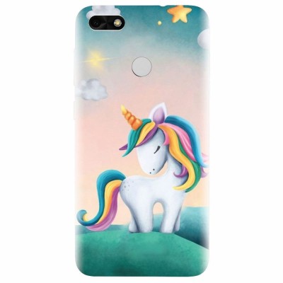 Husa silicon pentru Huawei Y6 Pro 2017, Magic Unicorn foto