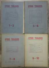 Studii teologice, revista institutelor teologice// 1950, nr 1-10, complet foto