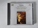 # CD: Weber - Alexander Paley &ndash; Piano Music Vol. 2, muzica la pian, sonata