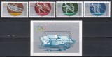 Germania RDG 1983 - Jocurile Olimpice - Sarajevo 1984, Serie + Colita, MNH