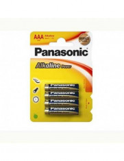 Set 4 baterii Panasonic Alkaline Power AAA R3 foto