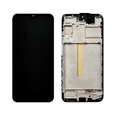 Ecran LCD Display Cu Rama Samsung Galaxy A25, A256 OLED Negru foto
