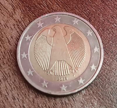 C50 - Moneda foarte veche - 2 euro - Germania - 2003F foto