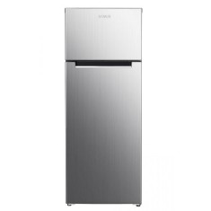 Frigider Samus SX346E, 248 l, Dezghetare automata la frigider, Clasa energetica E, Termostat reglabil, H 165 cm, Inox/laterale argintii