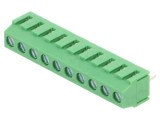 Conector AMPHENOL ANYTEK regletă conexiuni PCB 10A 300V drept