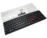 Tastatura Sony Neagra Vaio VPC EC2KGX layout US fara rama enter mic, Vaio VPC EC2QGX layout US fara rama enter