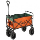 Carucior pliabil pentru camping, capacitate 100kg