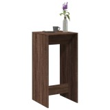 vidaXL Masă de bar, stejar maro, 51x50x103,5 cm, lemn prelucrat 854424