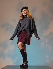 Pulover oversize din lana Lena