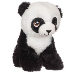 Animal de Plus, Urs Panda asezat, 15 cm