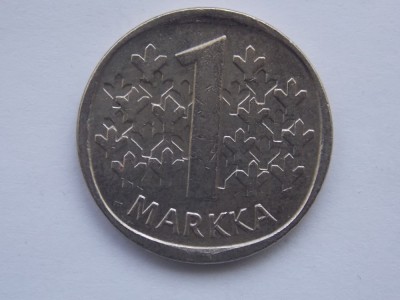 1 MARKKA 1983 FINLANDA foto