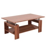 Cumpara ieftin Masuta cafea din mdf maro nuc Roko 100x60x44 cm