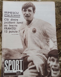 Myh 112 - Revista SPORT - nr 23/decembrie 1968 - Politehnica Iasi