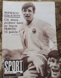 Myh 110 - Revista SPORT - nr 23/decembrie 1968 - Politehnica Iasi