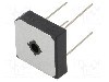 Punte redresoare, 35A, 1kV, capsula MBR-25W, DC COMPONENTS - GBPC3510W