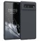 Husa din silicon Kwmobile pentru Google Pixel 6, Neagra Mat - RESIGILAT
