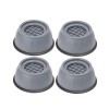 Set 4 Picioare Antivibrații Mașină Spălat/Uscător, Antiderapante, Gri, Universale - Reduc Zgomotul și Vibrațiile