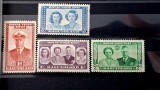 Lot 4 timbre Basutoland 1947 &ndash; Vizita Regală a Familiei Regale Britanice -A85