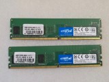Kit Memorie RAM desktop Crucial 16GB (2x8GB) DDR4 2400MHz CL17 UDIMM CT8G4DFS824A