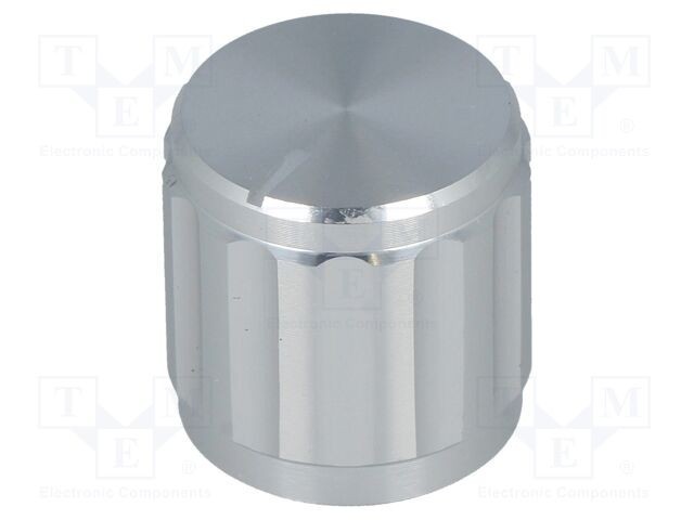 Buton rotativ aluminiu SR PASSIVES &Oslash;6,35mm &Oslash;15x15mm cu indicator
