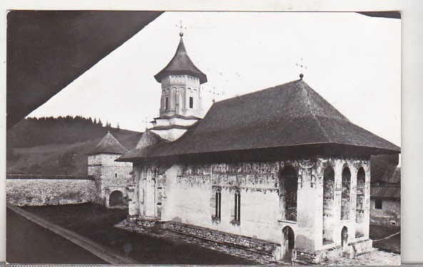 bnk cp Manastirea Vatra Moldovitei - Vedere - uzata