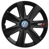Set 4 Capace Roti GTX Negru Carbon Volkswagen, R16, Autohelix MSA