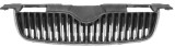 Grila radiator Skoda Fabia 2 (5J), 03.2007-04.2010, ROOMSTER/PRAKTIK (5J), 07.06-04.10 5J0853668B9B9, 69150510, fara ornament