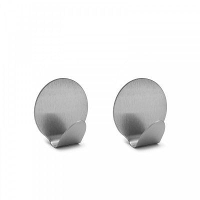 Set agatatoare autoadezive inox 2 buc./blister Best CarHome foto