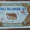 REPRODUCERE bancnota specimen 5 milion 1947- Romania